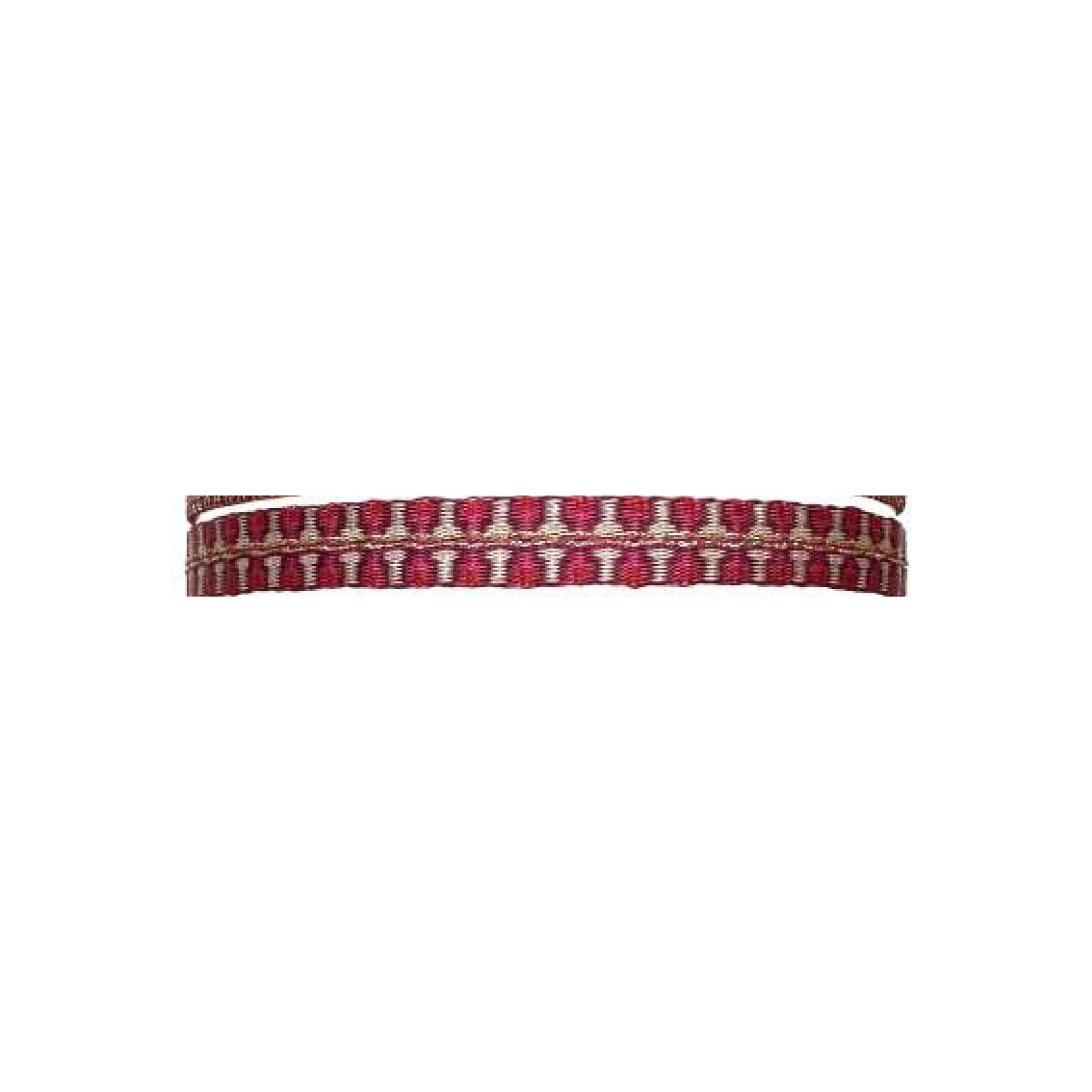 BASIC ARMBAND BREIT - BORDEAUX