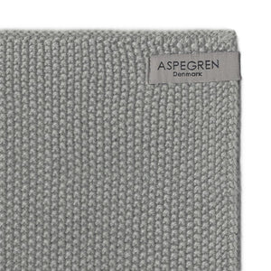 GESCHIRRTÜCHER GESTRICKT - SOLID GRAY