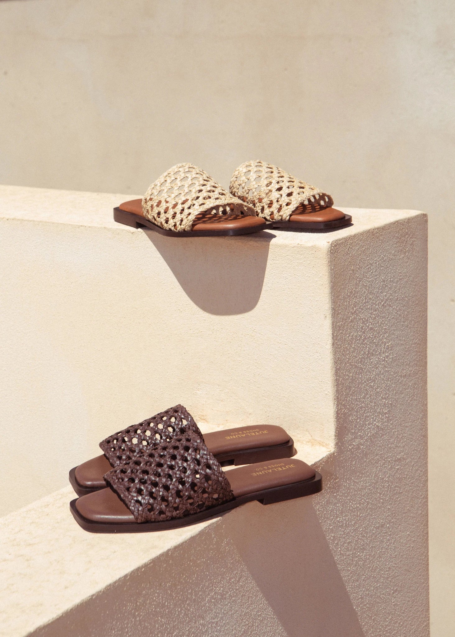 ERIKA BRAIDED SANDALS