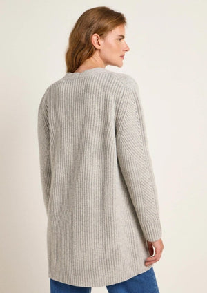 LANGE STRICKJACKE