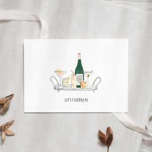 POSTKARTE - CELEBRATION I DRINKS