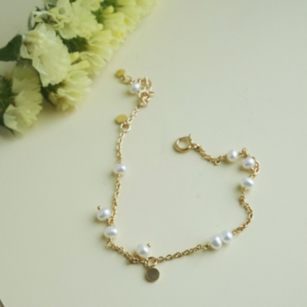 OCEAN PEARL ANKLET