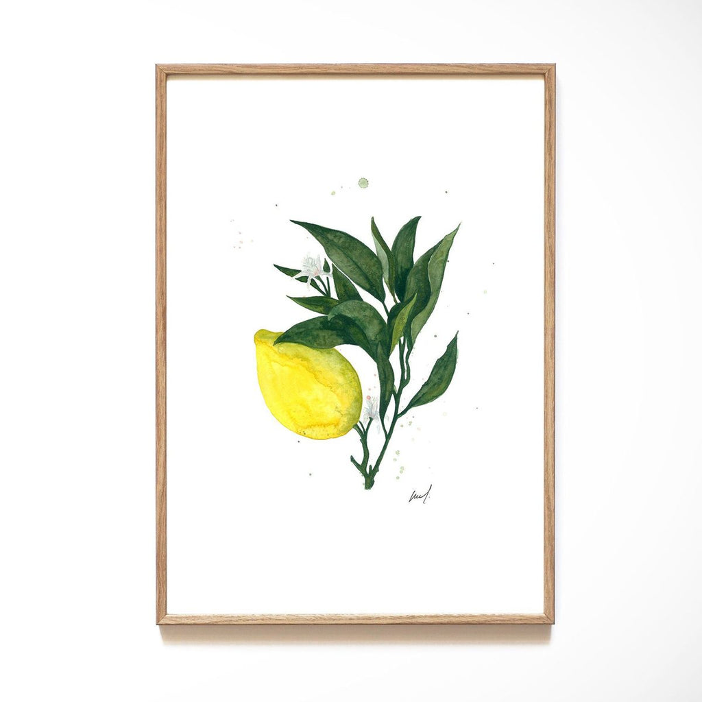 KUNSTDRUCK – LEMON